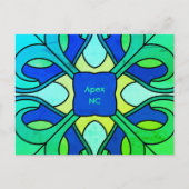 Apex North Carolina Briefkaart (Voorkant)