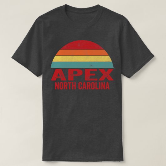 Apex North Carolina T-shirt (Design voorkant)