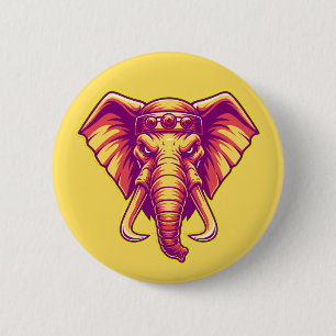 Apex Pachyderm - High-Voltage Circuit Editie Ronde Button 5,7 Cm