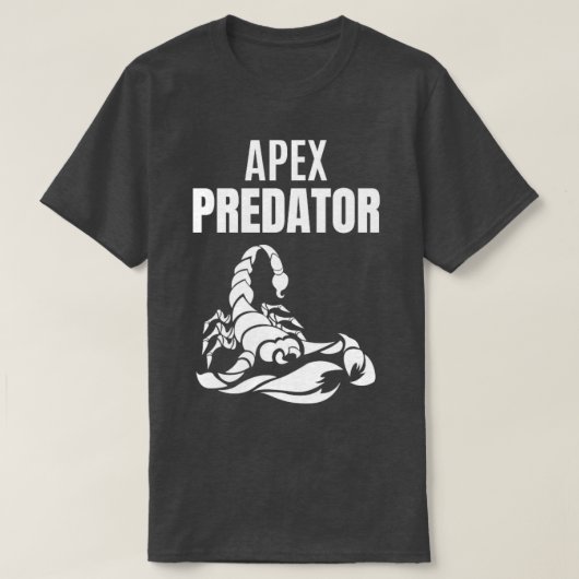 Apex Predator scorpion T-shirt (Design voorkant)
