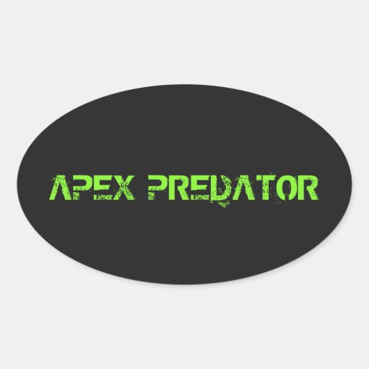 APEX PREDATOR STICKERS (Voorkant)
