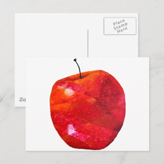 Apfel Briefkaart (Voorkant / Achterkant)