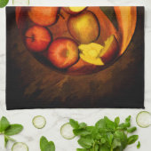 Äpfel Stillleben Theedoek (Gevouwen)