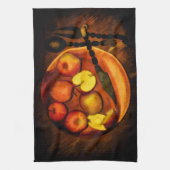 Äpfel Stillleben Theedoek (Verticaal)