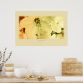 Apfelblüte Poster (Keuken)