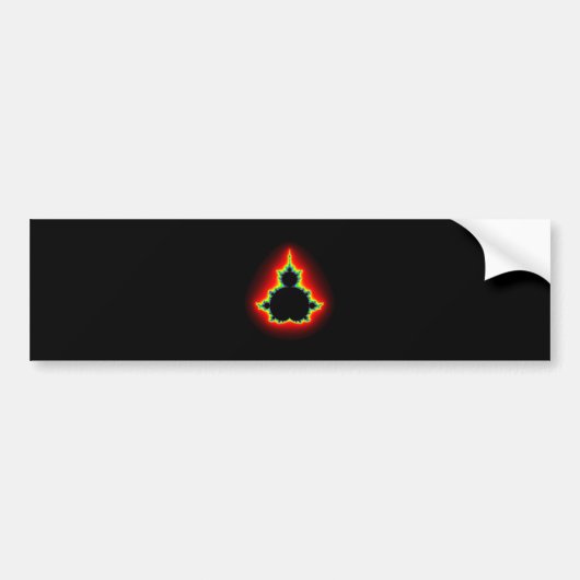 Apfelmännchen Fraktal fractal Mandelbrot set Bumpersticker (Voorkant)