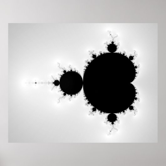 Apfelmännchen Mandelbrot Set Poster (Voorkant)