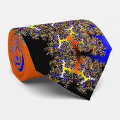 Apfelmännchen Mandelbrot set Stropdas (Opgerold)