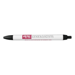 APG "Find a Genealogist" Pen met zwarte inkt