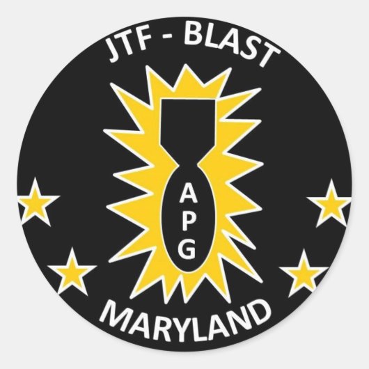 APG Ice Hockey Ronde Sticker (Voorkant)