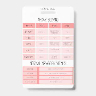 APGAR en NRP Nurse Badge