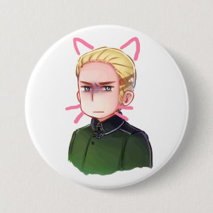 APH Duitsland Ludwig Beilschmidt als kat Ronde Button 7,6 Cm