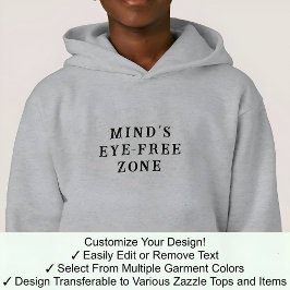 Aphantasia Geestesoog Vrije Zone Lettertype Zwart