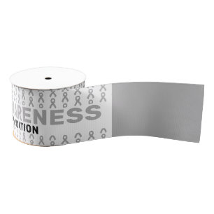 Aphasia Awareness Pattern Ribbon Grosgrain Lint