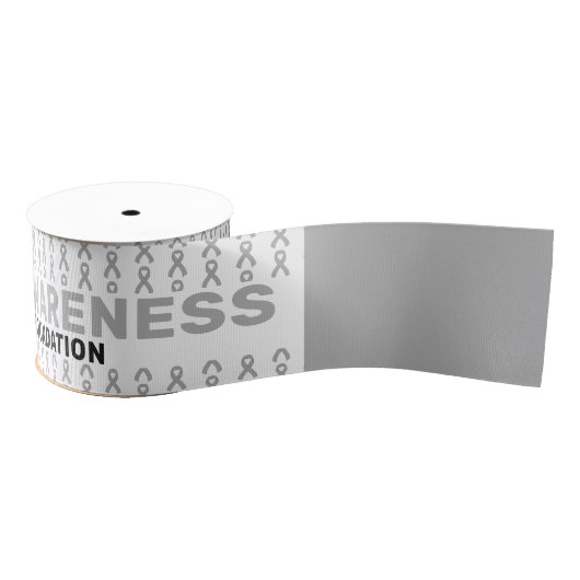 Aphasia Awareness Pattern Ribbon Grosgrain Lint (Spoel)