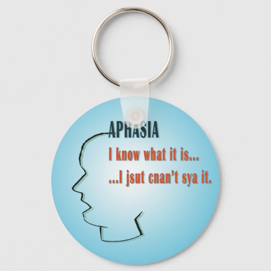 Aphasia Sleutelhanger (Voorkant)