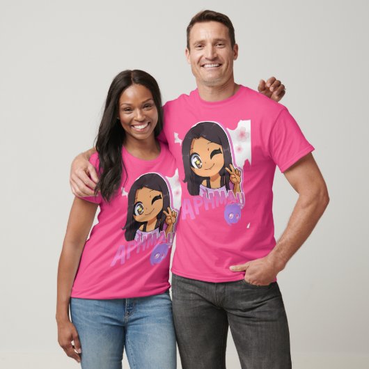 Aphmau als kat t-shirt (Unisex)