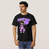 Aphmau als katje overal t-shirt (Voorkant volledig)