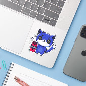 Aphmau Ein, Meemeows, Bad Cat, TNT, Boom, Stickers (Laptop met iPhone)