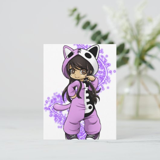 Aphmau Official Limited Briefkaart (Staand voorkant)