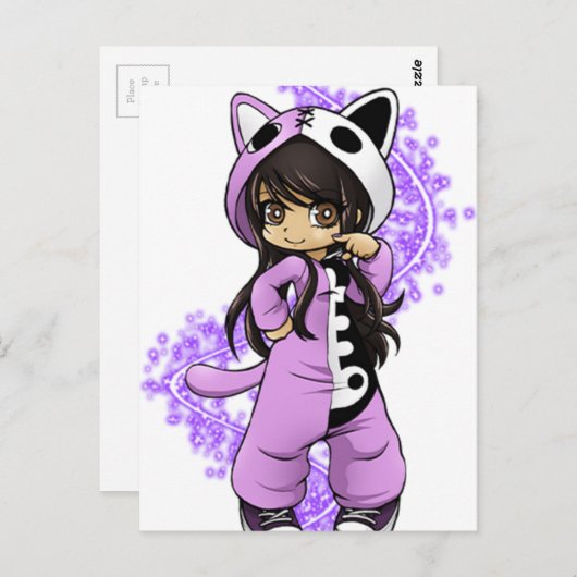 Aphmau Official Limited Briefkaart (Voorkant / Achterkant)