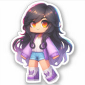 Aphmau Schattigee Youtuber, Meemeows, Verjaardag,  Sticker (Voorkant)