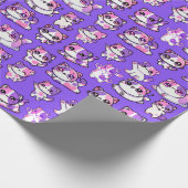 Aphmau Style, Verjaardag, Meemeows, Minecraft, Sch Cadeaupapier (Hoek)