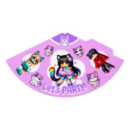 Aphmau Style, Verjaardagsmeisje, Schattigee Gamer, Feesthoedjes