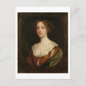 Aphra Behn (1640-89) (olie op doek) Briefkaart (Voorkant)