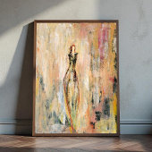 Aphrodite, Abstracte beeldende kunst Poster