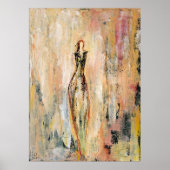 Aphrodite, Abstracte beeldende kunst Poster (Voorkant)