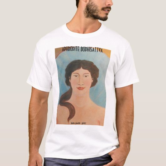 APHRODITE BODHISATTVA - gewone versie T-shirt (Voorkant)