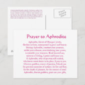 Aphrodite Briefkaart (Voorkant / Achterkant)