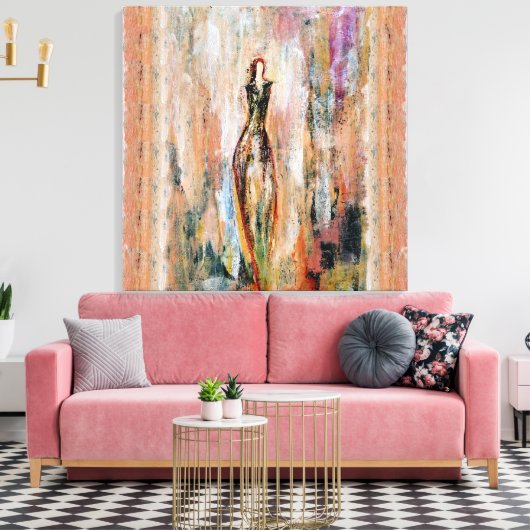 Aphrodite Canvas Afdruk (Insitu (Woonkamer))