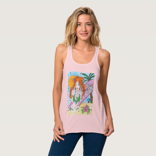 Aphrodite de capricorne tanktop (Volledige Voorkant)