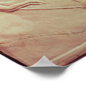 Aphrodite en Hermes die op een chariot rijden Poster (Hoek)