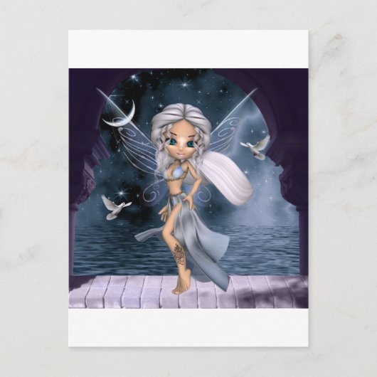 Aphrodite Fairy Briefkaart (Voorkant)