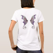 Aphrodite Fairy Wings in Lavender T-shirt (Achterkant)