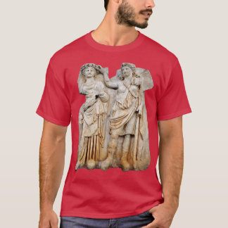 Aphrodite gekroond door Andreia Sebastion Relief C T-shirt