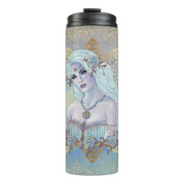 Aphrodite godin kunst van Renee Thermal Tumbler Thermosbeker