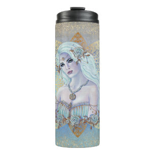 Aphrodite godin kunst van Renee Thermal Tumbler Thermosbeker