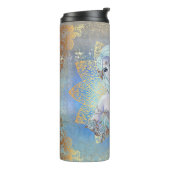 Aphrodite godin kunst van Renee Thermal Tumbler Thermosbeker (Gedraaid links)