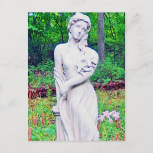 Aphrodite, godin van liefde briefkaart