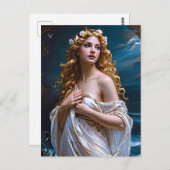 Aphrodite: Godin van Liefde en Licht Briefkaart (Voorkant / Achterkant)