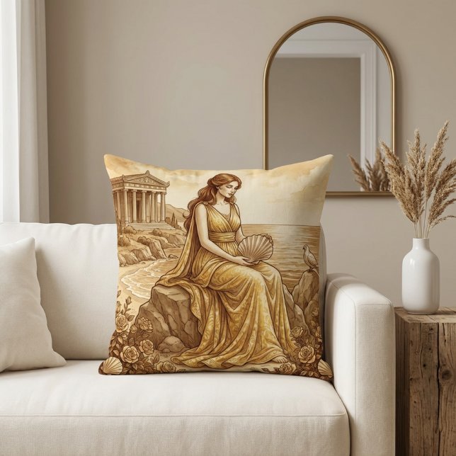 Aphrodite Griekse Godin Kussen (Creator heeft geüpload)