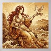 Aphrodite Griekse Mythologie Poster (Voorkant)