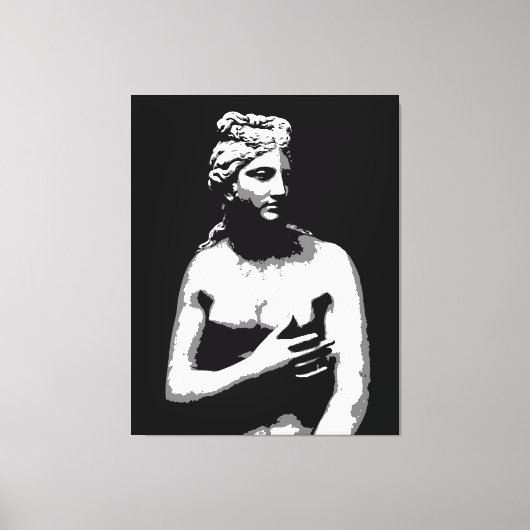 Aphrodite: Griekse mythologie verdacht Canvas Afdruk (Voorkant)