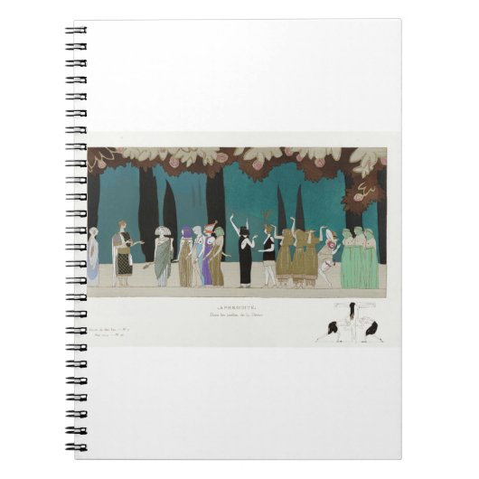 Aphrodite - In de tuinen van de Godin mode Notitieboek (Voorkant)