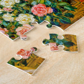 Aphrodite in Rose Garden with Fountain, Shell and  Legpuzzel (Zijkant)