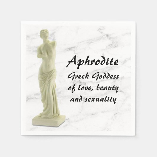 Aphrodite papieren servetten (Voorkant)